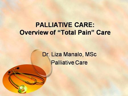  CASE  LBP caused by OA  PAIN PATHWAY  PAIN SENSITIZATION  PAIN MANAGEMENT  Role of Pain Medications in the Pain Pathway  Prevention.