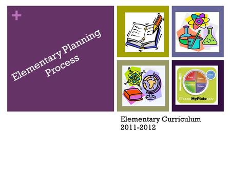 Elementary Planning Process