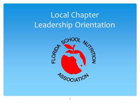 Local Chapter Leadership Orientation 1.  Associations go Waaaaaaay Back  1735: Benjamin Franklin founded the American Philosophical Association  Now.