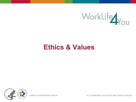 Ethics & Values. 2 06/29/2007 2:30pm eSlide - P4065 - WorkLife4You Objectives Ethics Definition Knowing what is right Doing what is right Skills of the.