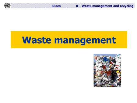 Waste management.
