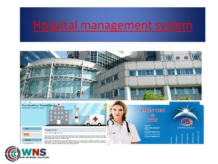 Hospital management system. Main modules Patient’s manager Reception login Doctor’s manager Cashier login Dispensers login Laboratory test Operation login.