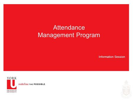 Attendance Management Program