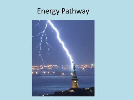 Energy Pathway.