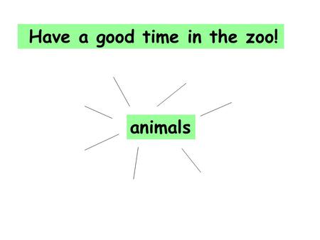 Have a good time in the zoo! animals. 1.tiger ___ 2.elephant ___ 3.koala ___ 4.panda ____ 5.lion ____ 6.giraffe ____ 1a Match the words with the animals.