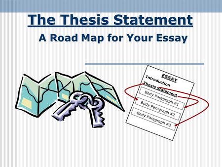 what does thesis and roadmap mean