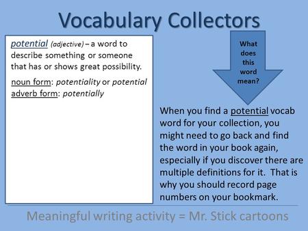 Vocabulary Collectors