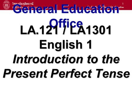 power point present perfect