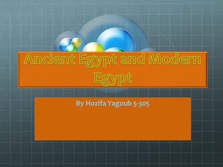 Ancient Egypt and Modern Egypt