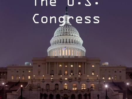 The U.S. Congress.