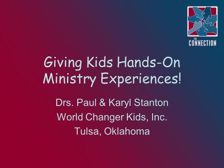 Giving Kids Hands-On Ministry Experiences!