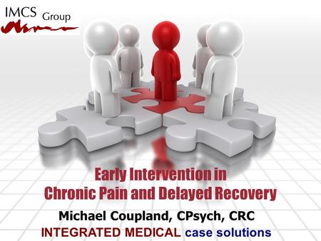 Michael Coupland, CPsych, CRC INTEGRATED MEDICAL case solutions