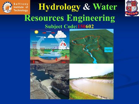 Hydrology & Water Resources Engineering