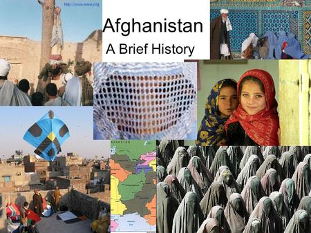 Afghanistan A Brief History.
