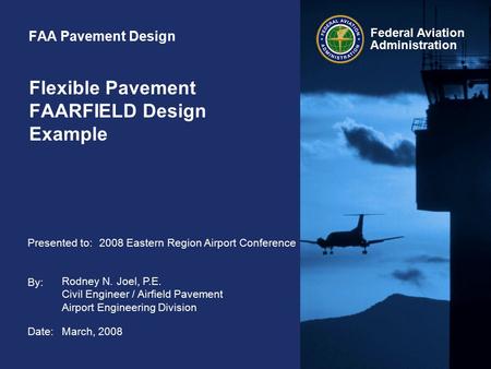 Flexible Pavement FAARFIELD Design Example