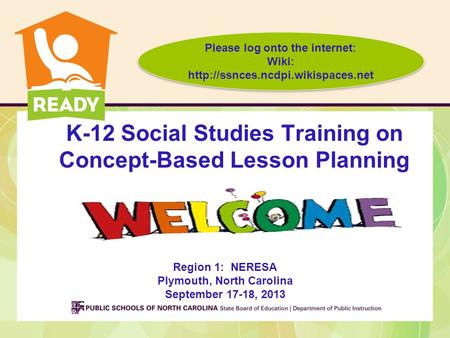 K-12 Social Studies Training on Concept-Based Lesson Planning