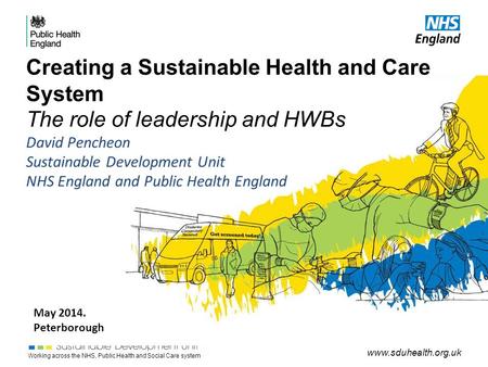 Working across the NHS, Public Health and Social Care system www.sduhealth.org.uk Creating a Sustainable Health and Care System The role of leadership.