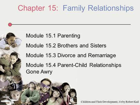 Chapter 15: Family Relationships
