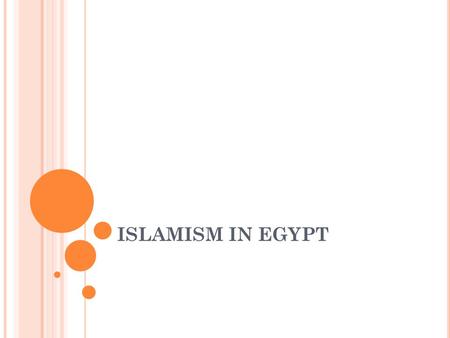 ISLAMISM IN EGYPT. WHAT IS POLITICAL ISLAM Perception vs. Reality What are the popular perceptions? What does Charles Hirschkind say? The political and.