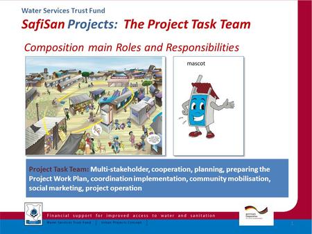 Water Services Trust Fund SafiSan Projects: The Project Task Team