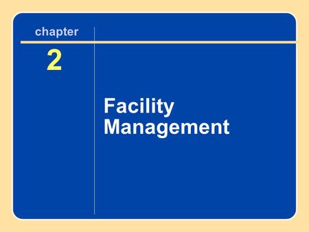 Author name here for Edited books chapter 2 Facility Management 2 chapter.