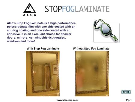 Without Stop Fog Laminate