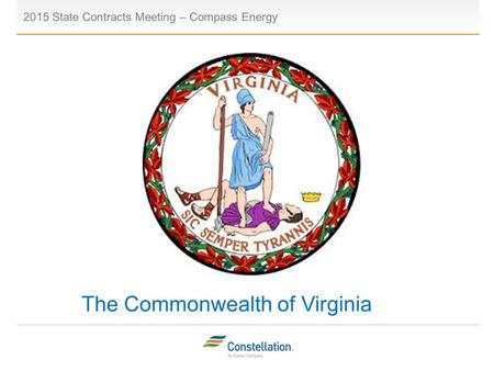 The Commonwealth of Virginia 2015 State Contracts Meeting – Compass Energy Placeholder.