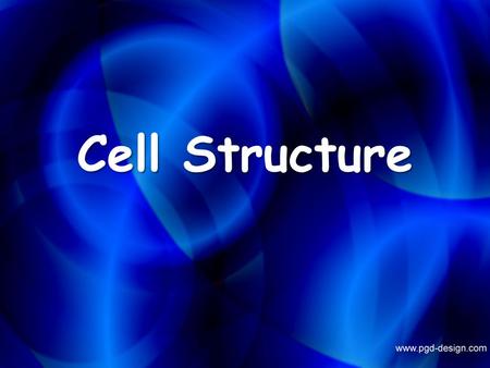 Cell Structure.