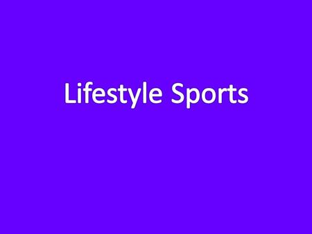 Nature of the Business Type of Business Start-up hybrid retail/service business Sporting goods store Largest indoor sports complex in several townships.