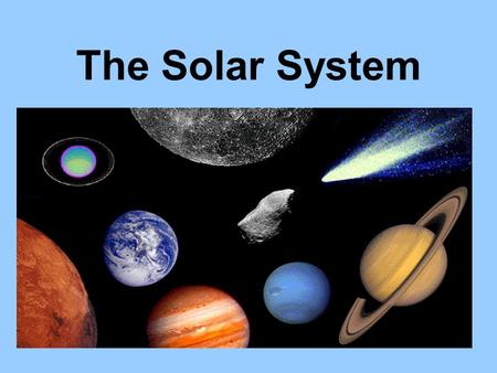 powerpoint presentation on celestial bodies
