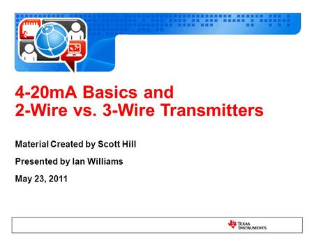 2-Wire vs. 3-Wire Transmitters