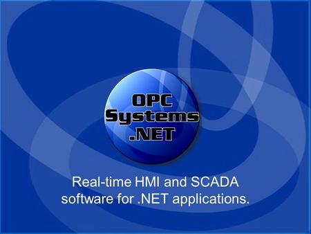 Real-time HMI and SCADA software for .NET applications.