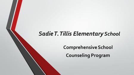 Sadie T. Tillis Elementary School