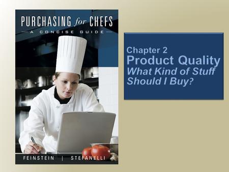 Chapter 2 Product Quality What Kind of Stuff Should I Buy?