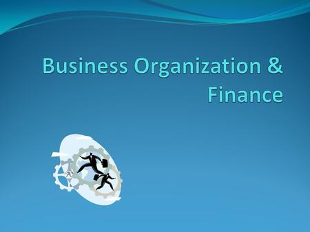 Organization of Business Sole Proprietorships Partnerships Corporations Cooperatives Public / Government Enterprises.