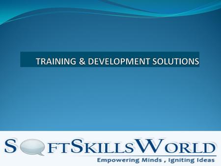 A Registered Partnership Firm catering to all Soft Skills Training needs for all Corporate Houses and Educational Institutions…