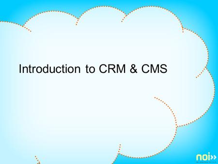 Introduction to CRM & CMS. What are these letters? Constituent Relationship Management Use CRM to track and contact your campaign’s supporters. Content.
