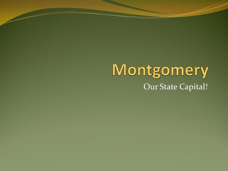 Our State Capital!. After the Civil War- Reconstruction The reconstruction period was a hard time in the south. There were large economical, social, and.