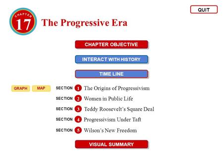 17 The Progressive Era The Origins of Progressivism