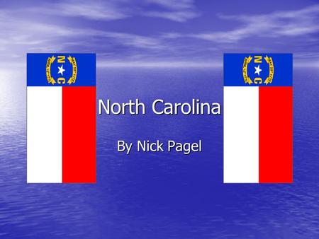 North Carolina By Nick Pagel. Map of states surrounding North Carolina.
