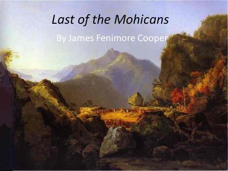 By James Fenimore Cooper