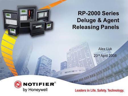 RP-2000 Series Deluge & Agent Releasing Panels