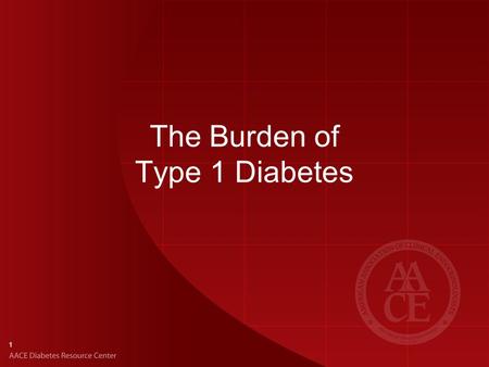 1 The Burden of Type 1 Diabetes. 2 Incidence and Prevalence of Type 1 Diabetes Type 1 diabetes mellitus (T1DM) is the major type of diabetes in youth.