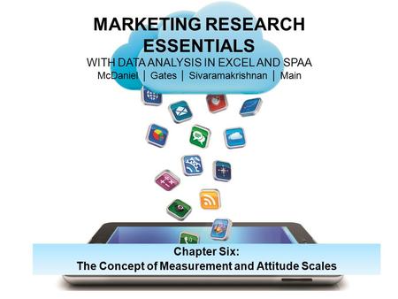 Chapter Six: The Concept of Measurement and Attitude Scales