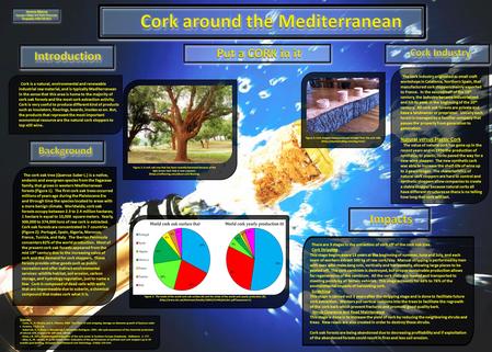 Cork is a natural, environmental and renewable industrial raw material, and is typically Mediterranean in the sense that this area is home to the majority.