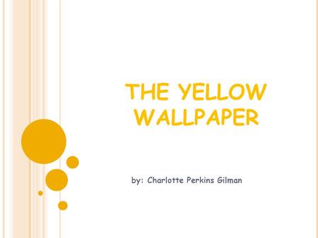 irony in the yellow wallpaper