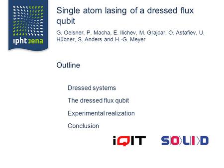 Single atom lasing of a dressed flux qubit