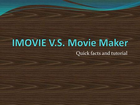 Quick facts and tutorial. Steps to use Movie Maker Open a new file or movie. Then click “Import video/photo/audio Drag the different sets of clips you've.