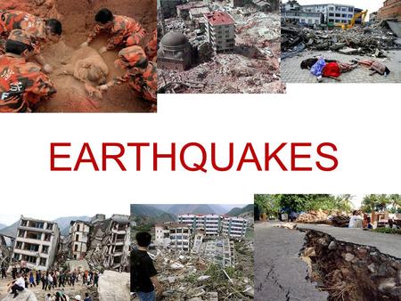 EARTHQUAKES. What are earthquakes? It is the release of energy waves called seismic waves in the crust of earth, leads to the creation of a natural disaster.
