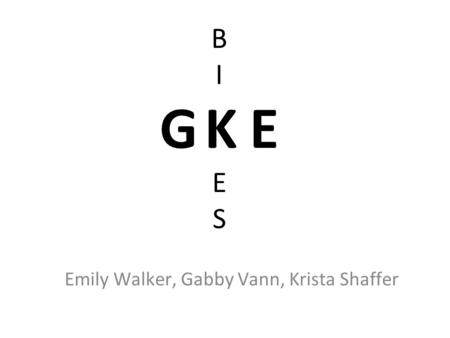 BIGKEESBIGKEES Emily Walker, Gabby Vann, Krista Shaffer.